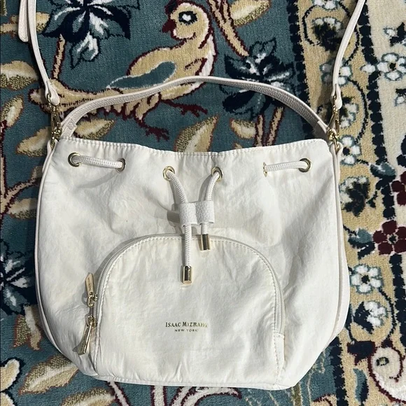 Isaac Mizrahi White Shoulder Bag - Picture 2 of 6